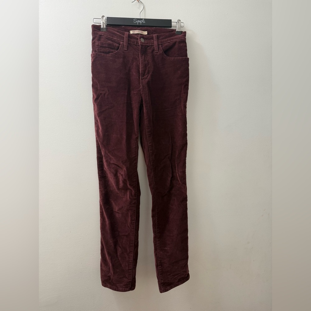 3 for 10 - Levi's Corduroy Jeans in Burgundy